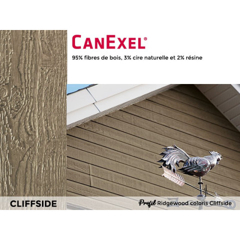 Double lame avec cannelure incurvée CanExel® - Profil RIDGEWOOD - Paquet de 4 lames - Coloris au choix