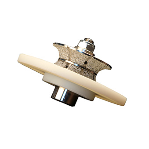 Meule de façonnage DIAM INDUSTRIES H:22mm profil demi-rond pour meuleuse - MF 22/N