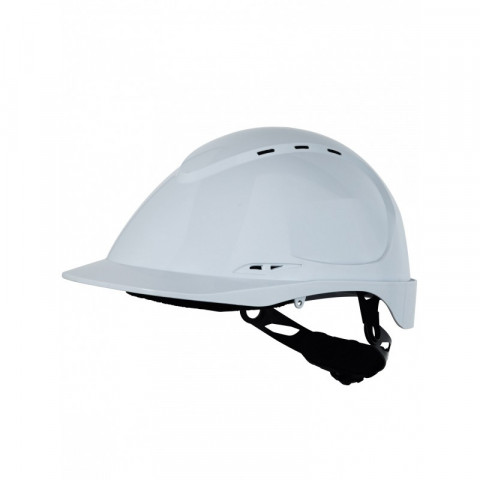 Casque de protection singer abs aere jaune fix 8 points mousse bandeau anti transpiration confort coiffe textile 53-66 cm