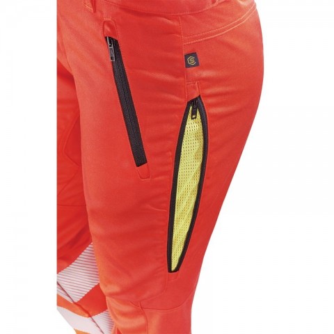 Pantalon de travail stretch été fluo safe - 9b40 - Couleur et taille au choix