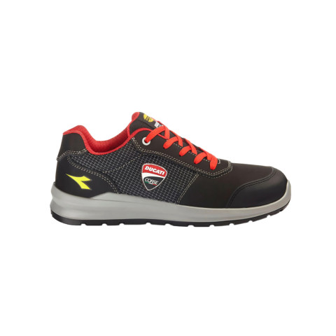 Chaussure de sécurité basse Ducati Speedy Race S3S - T.45 - Noir/Fungus - DIADORA - 701.181703-C2541 T.45