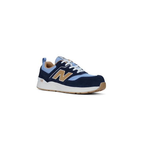 Chaussure de sécurité New Balance Elite Lite Meelcap S1 PL - Bleu/Café - T.43 - CARHARTT - S4MEELCAPBCD95