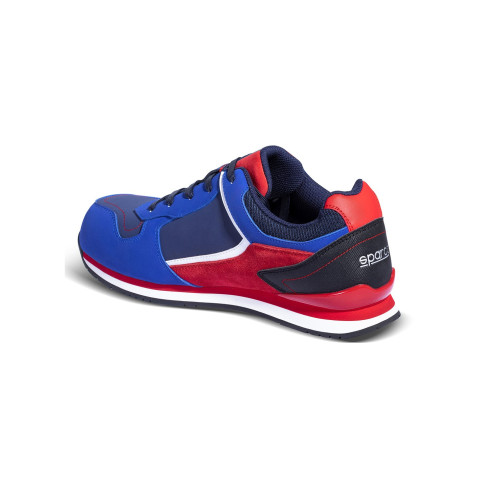 Chaussures de sécurité sparco GYMKHANA martini racing montecarlo ESD S3 SRC HRO Bleu-Rouge - Pointure au choix