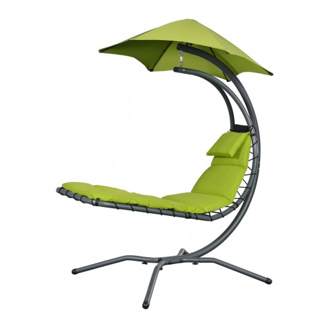 Chaise longue suspendue nest move Prosolis - 197x104x200cm
