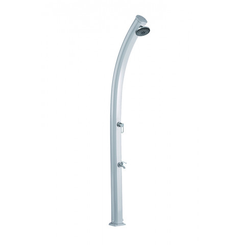 Douche solaire aluminium jolly avec rince pieds - 25l Poolstar - Couleur au choix