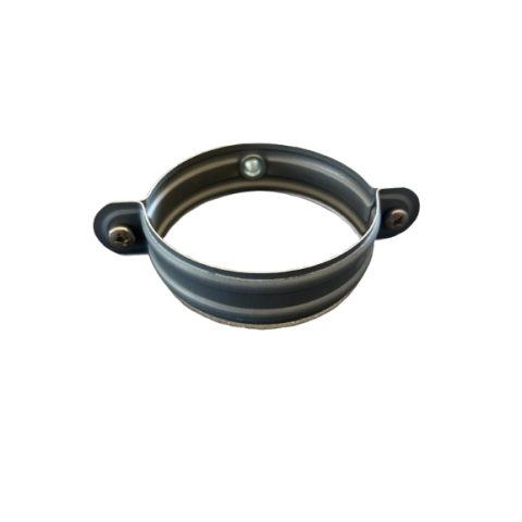 Collier de fixation Zinc 7/10ème pour descente d'eau pluviales ronde Ø100 - Couleur au choix
