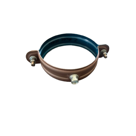 Collier de fixation Zinc 7/10ème pour descente d'eau pluviales ronde Ø100 - Couleur au choix