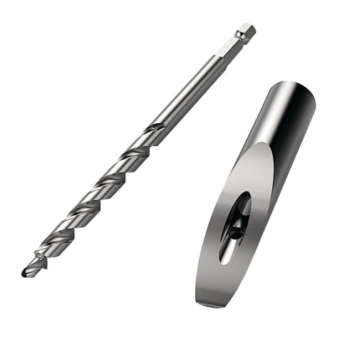 Micro-foret Ø 7.5 mm avec guide intégré pour perforatrice - KREG - DB210-MBB