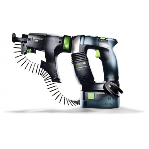 Visseuses sans fil pour plaquistes FESTOOL DWC 18-2500 - 2 Batteries 5.2Ah 18V, chargeur - 574743