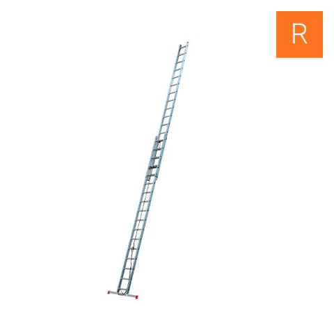 Échelle coulissante à corde - 2 plans Escalux - Nombre d'échelons au choix