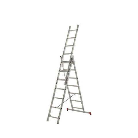 Echelle transformable 3 plans Escalux - Nombre d'échelons au choix