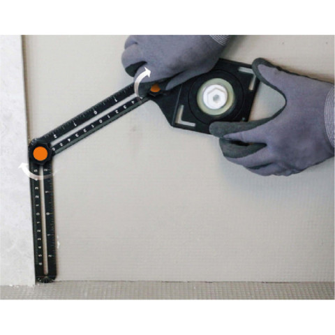 Copieur de forme multiangles EDMA Pliable et ajustable - 262055