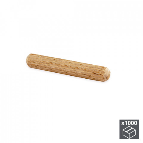 Tourillons bois longueur et diamètre au choix (par 1000)
