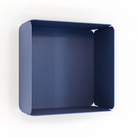 Etagère murale cube DECO-GEM L.30 x H.30 x P.15 cm Amethyste