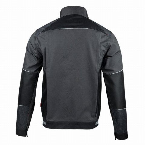 Veste de travail stretch FACOM Flexi Noir/Gris/Rouge Taille XXL - FXWW2000E-XXL