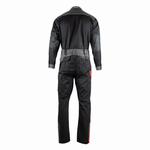 Combinaison double zip FACOM Ship Noir/Gris/Rouge Taille XXL - FXWW4000E-XXL