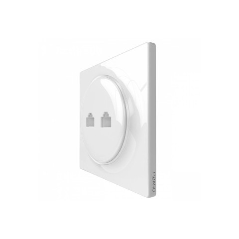 Prise encastrée ethernet - gamme walli n - fibaro