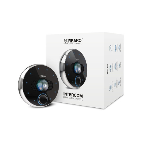 Pack pilotage des ouvrants avec box home center 2 (grise) et interphone ip - domotique fibaro