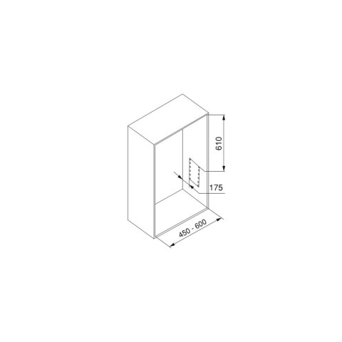 Penderie rabattable pour armoire Hang, Acier et Plastique couleurs & dimensions au choix