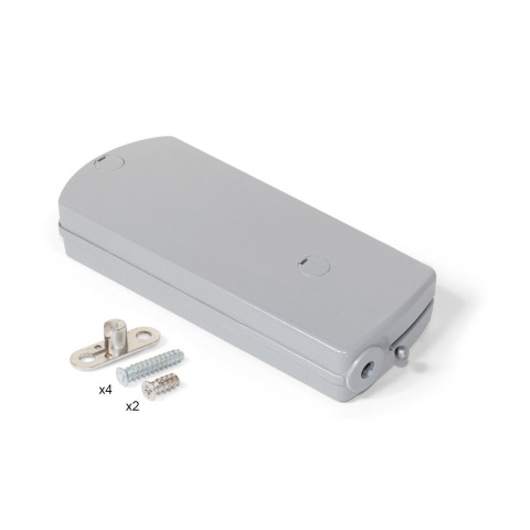 Mécanisme de porte Relevable Microwinch, 10kg, Acier et Plastique, Gris