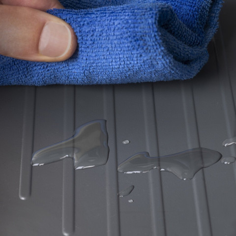 Protecteurs fond pour la cuisine Sink, M60, 567x580mm, épaisseur de la planchet 16mm, découpable, Plastique, Gris antracite