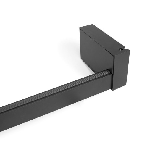 Barre de penderie pour armoire Castor avec lumière LED, batterie amovible et détecteur de mouvement - 1008mm