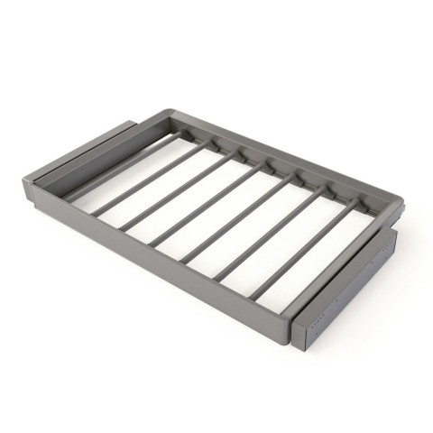 Kit de porte pantalon à 7 tringles et rack ajustable Quartz pour armoires