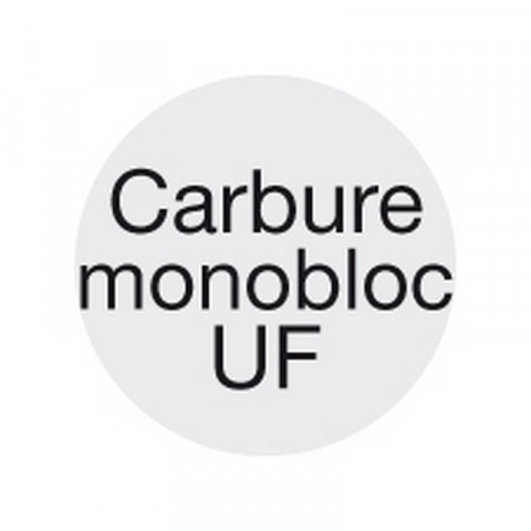 Fraise torique carbure monobloc extra longue, UF, 6 dents, Ø d1 - h10 : 12,0 mm, Long. totale l1 150 mm, Long. coupe l2 26 mm