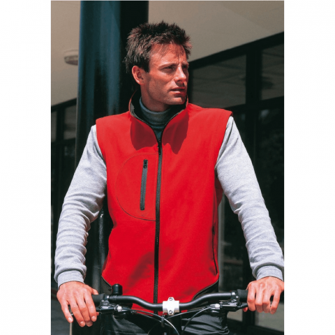 Gilet sans manches de travail softshell result - Coloris et taille au choix