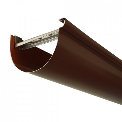 Gouttière aluminium demi-ronde 2 mètres développé 270