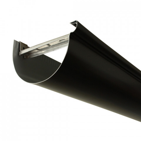 Gouttière aluminium demi-ronde 2 mètres développé 270