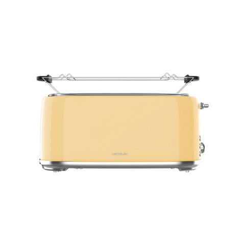 Grille-pain cecotec toast&taste 1600 retro double beige (1630 w)