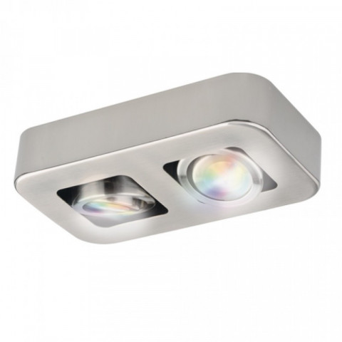 Idual - 413452 - plafonnier quarto led 2x50w