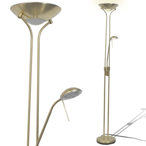 Lampadaire à LED à éclairage réglable 23 W