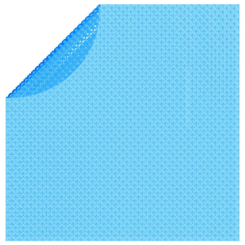 Couverture de piscine ronde 549 cm PE Bleu