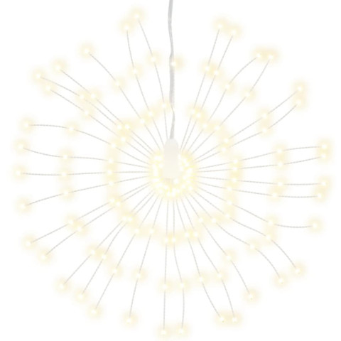 Étoile rayonnante de Noël 140 LED 17 cm - Couleur d'éclairage et nombre de pièces au choix