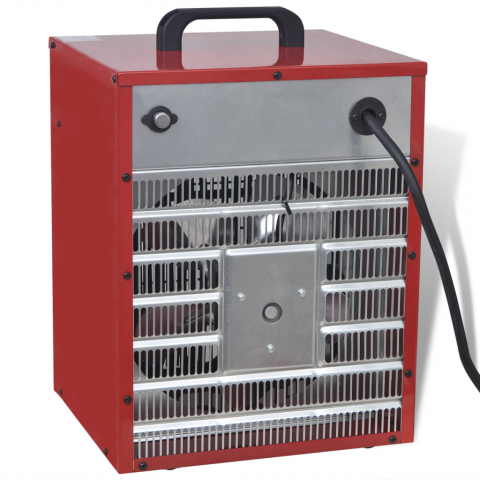 vidaXL Radiateur soufflant électrique industriel portable 9 kW 300 m³/h