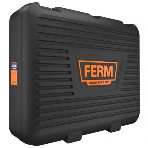 FERM Li-Ion Perceuse sans fil 18V 1.5Ah - 2 batteries CDM1114S