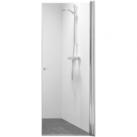 Get Wet by Sealskin Porte pivotante C105 90cm Chrome Verre CH20090D310100