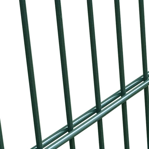 Barrière de clôture Acier 106 x 248 cm Vert