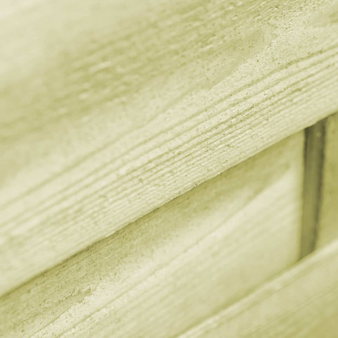 Portillon Bois de pin imprégné 100 x 75 cm Vert