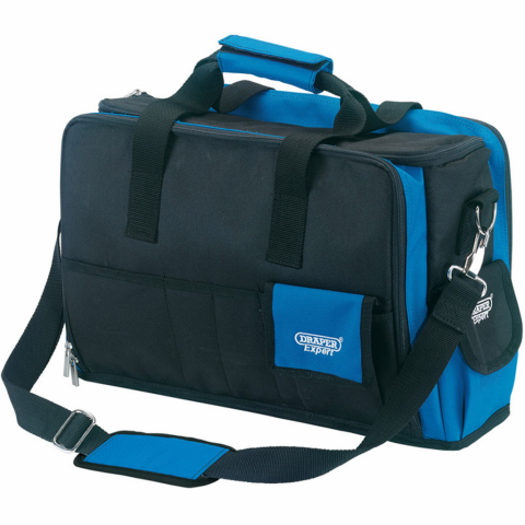 Draper tools experts sac à outils pour pc portable bleu et noir 89209