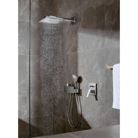 Douche de tête raindance e 300 x 300 mm 1 jet avec bras de douche chromé