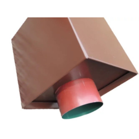 Boite à eau alu 200x200x210 - RAL 8017 Brun Chocolat