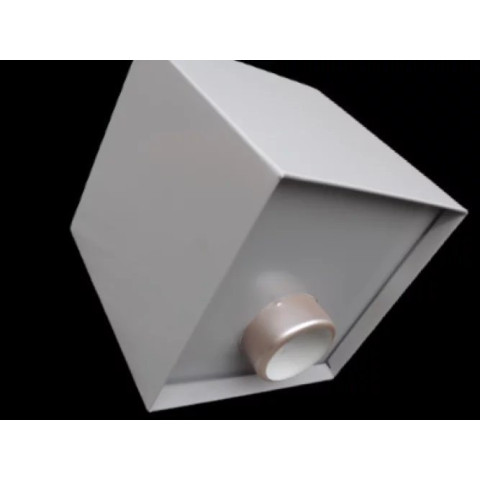 Boite à eau alu 300x300x300 - RAL 7036 Gris Platine