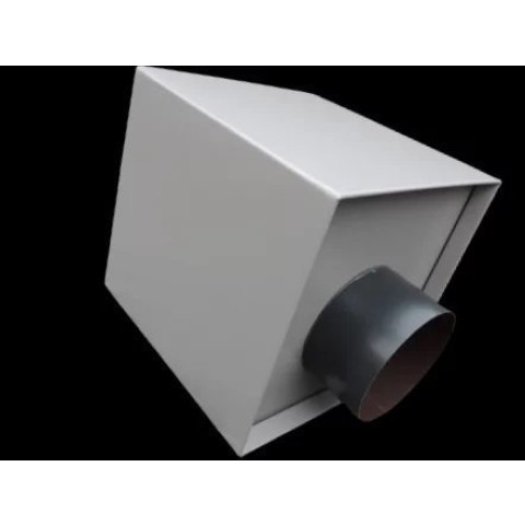Boite à eau alu 400x400x400 - RAL 7036 Gris Platine