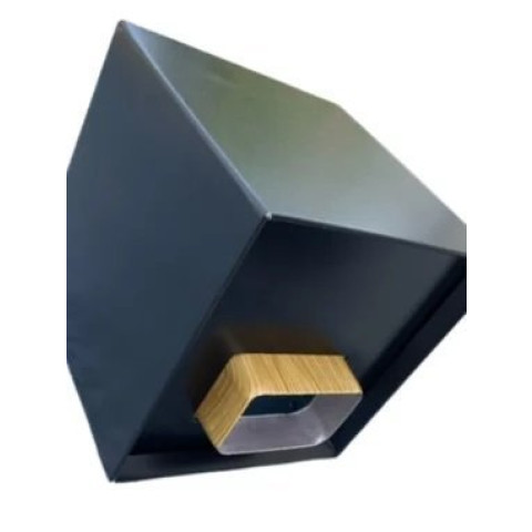 Boite à eau alu 350x350x350 - RAL 9005 Noir