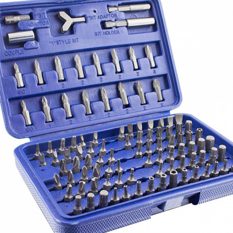 Jeu 100 embouts de vissage       gris