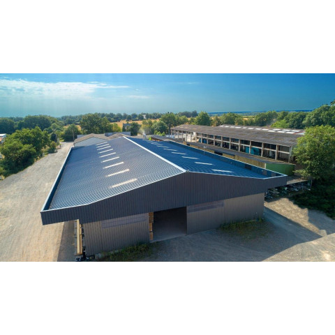 Tôle bac acier JI45.333.1000CS pour couverture sèche Joris Ide – épaisseur, couleur et dimensions au choix 