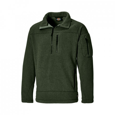 Veste polaire dickies brookton col camionneur - Taille et coloris au choix